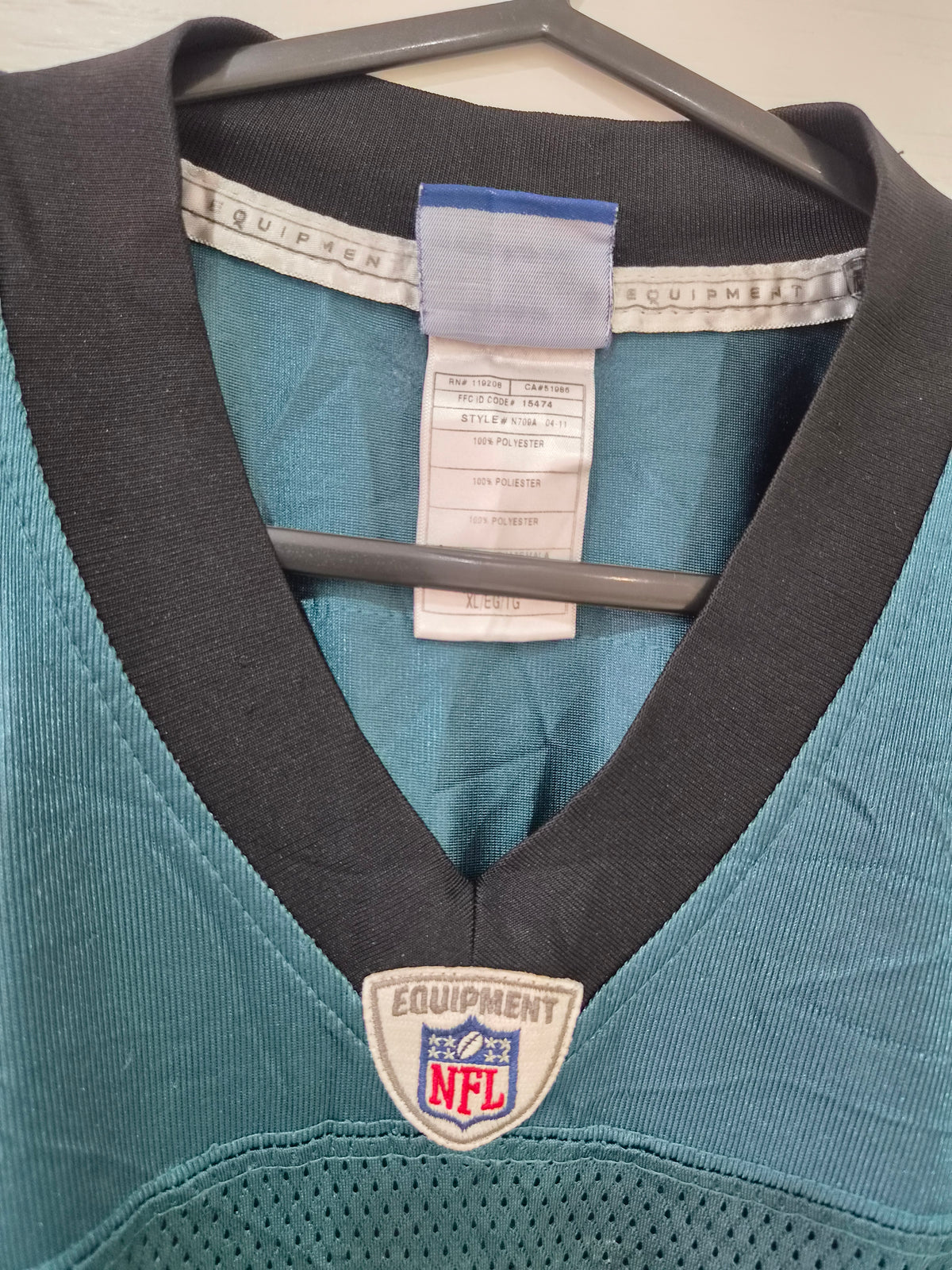 Reebok Philadelphia Eagles NFL Jersey, #25 McCoy, Green, Size XL