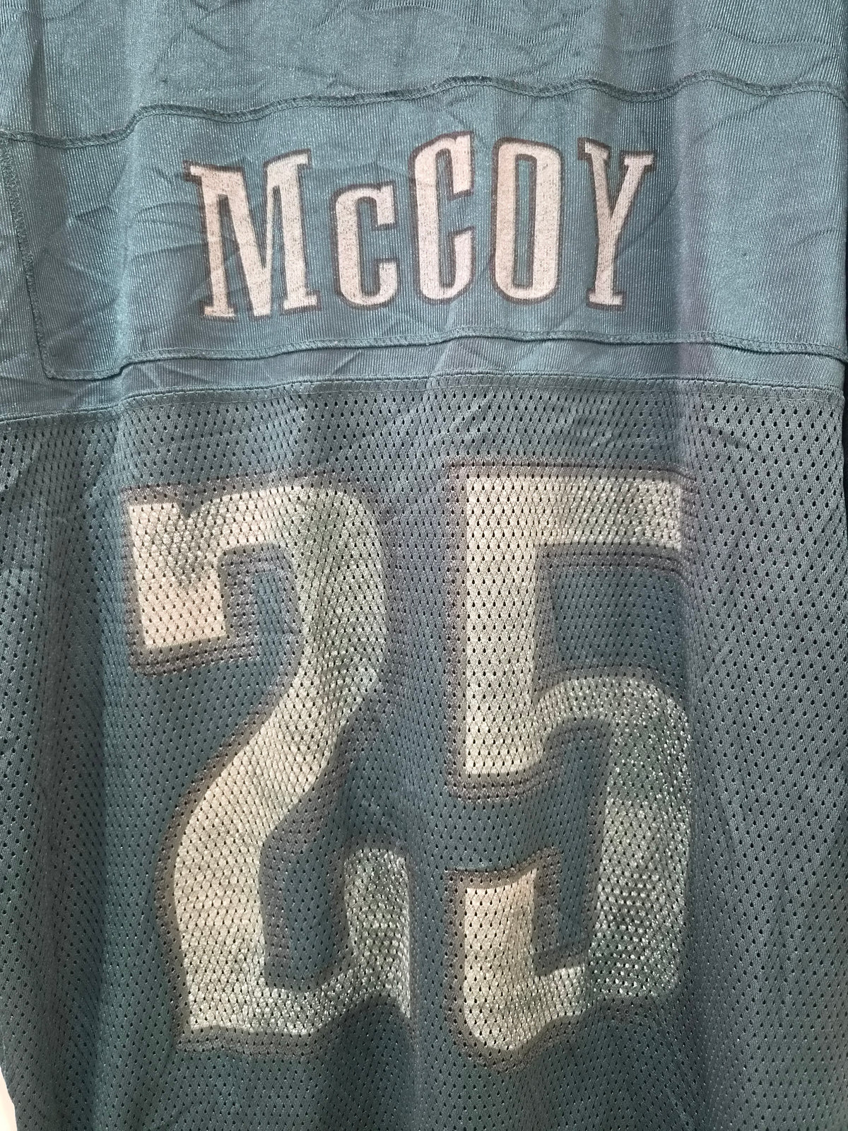 Reebok Philadelphia Eagles NFL Jersey, #25 McCoy, Green, Size XL