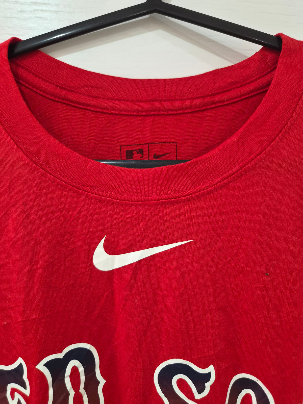 Nike Dri-Fit Boston Red Sox MLB Short Sleeve T Shirt, Red, Size Medium