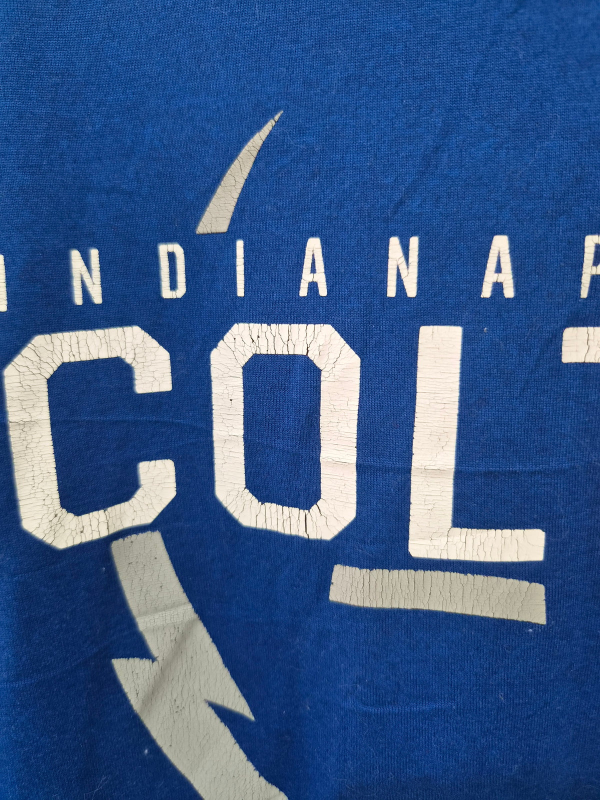 Nike Dri-Fit Indianapolis Colts NFL Short Sleeve T Shirt, Blue, Size XL