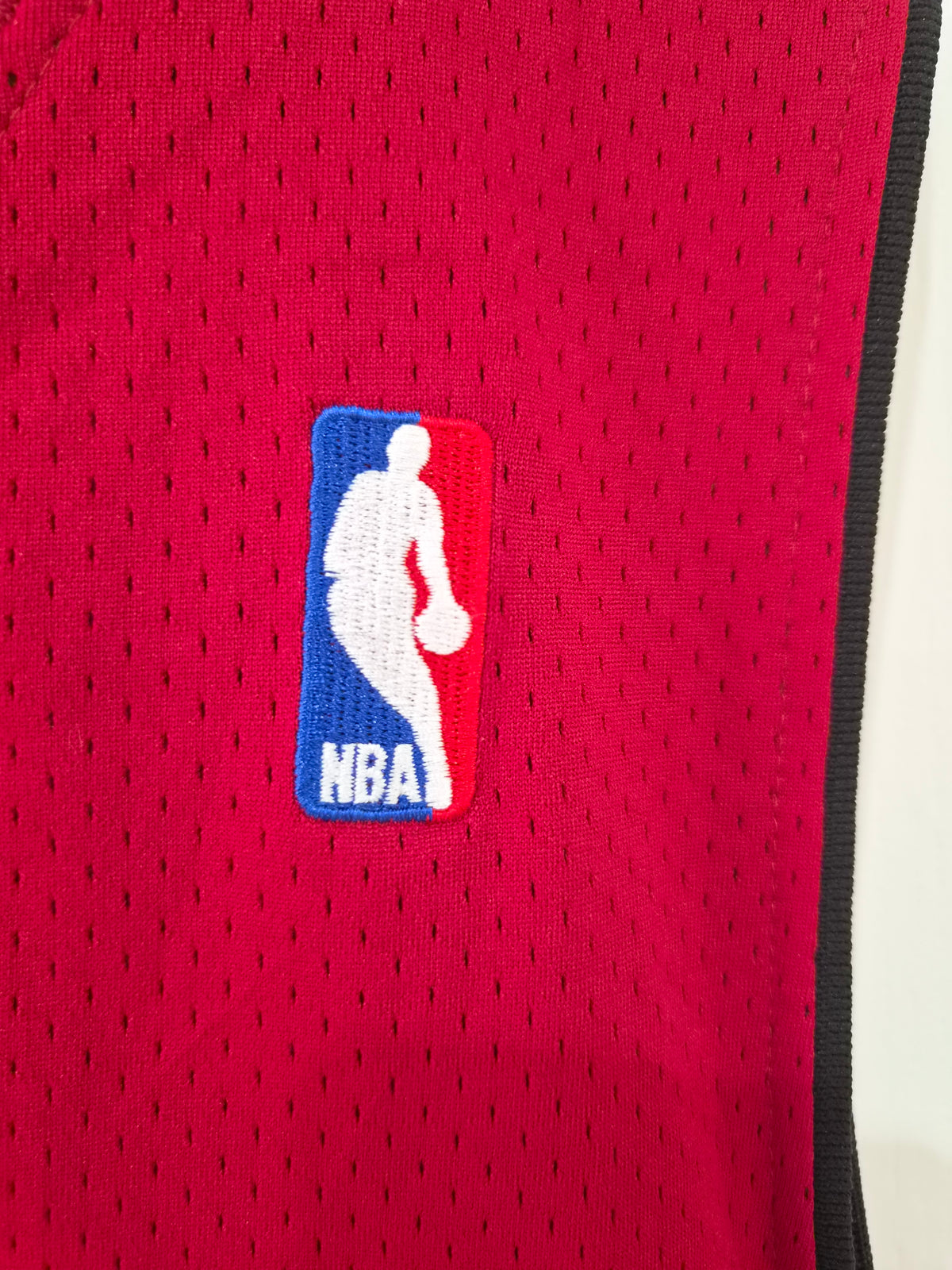 NBA Branded Miami Heat Jersey, #3 Wade, Red, Size XL +2 Length