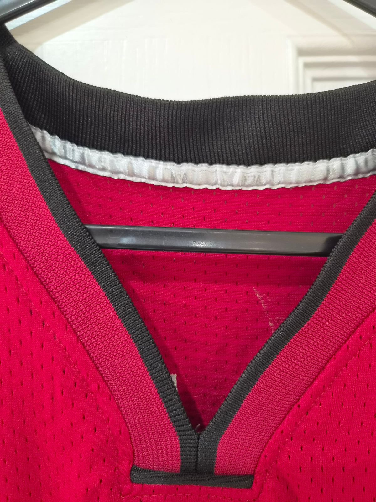 NBA Branded Miami Heat Jersey, #3 Wade, Red, Size XL +2 Length