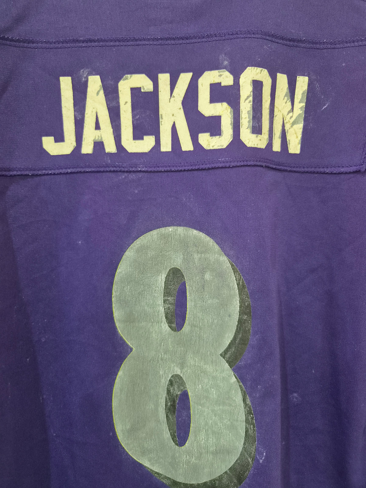 Youth Nike Baltimore Ravens NFL Jersey, #8 Jackson, Purple, Size YXL