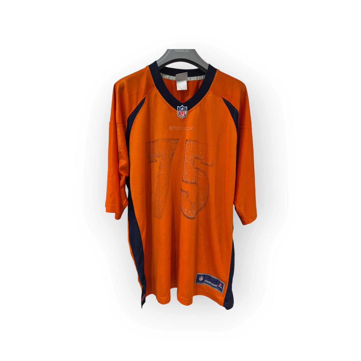 NFL Pro Line Denver Broncos NFL Jersey, #75 Watson, Orange, Size XXL
