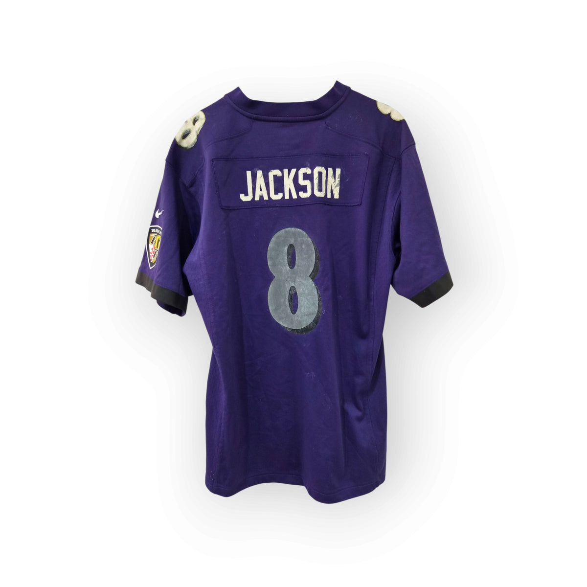 Youth Nike Baltimore Ravens NFL Jersey, #8 Jackson, Purple, Size YXL