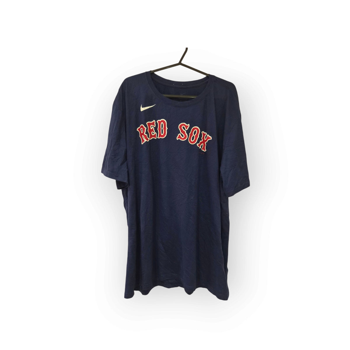 Nike Boston Red Sox MLB Short Sleeve T Shirt, Navy, Size XXL
