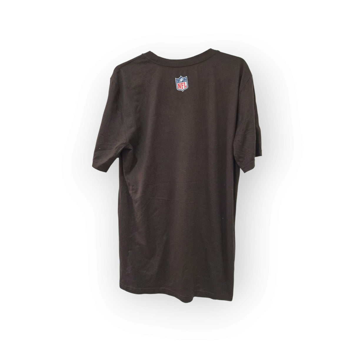 Nike Dri-Fit Cleveland Browns NFL Short Sleeve T Shirt, Brown, Size Small