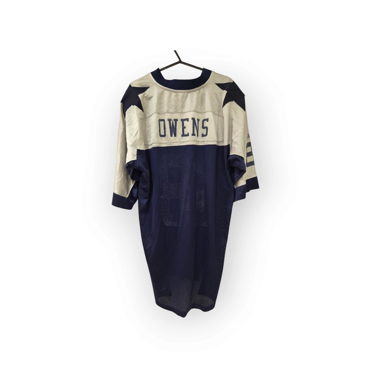 Reebok Dallas Cowboys NFL Jersey, #81 Owens, Navy, Size Large