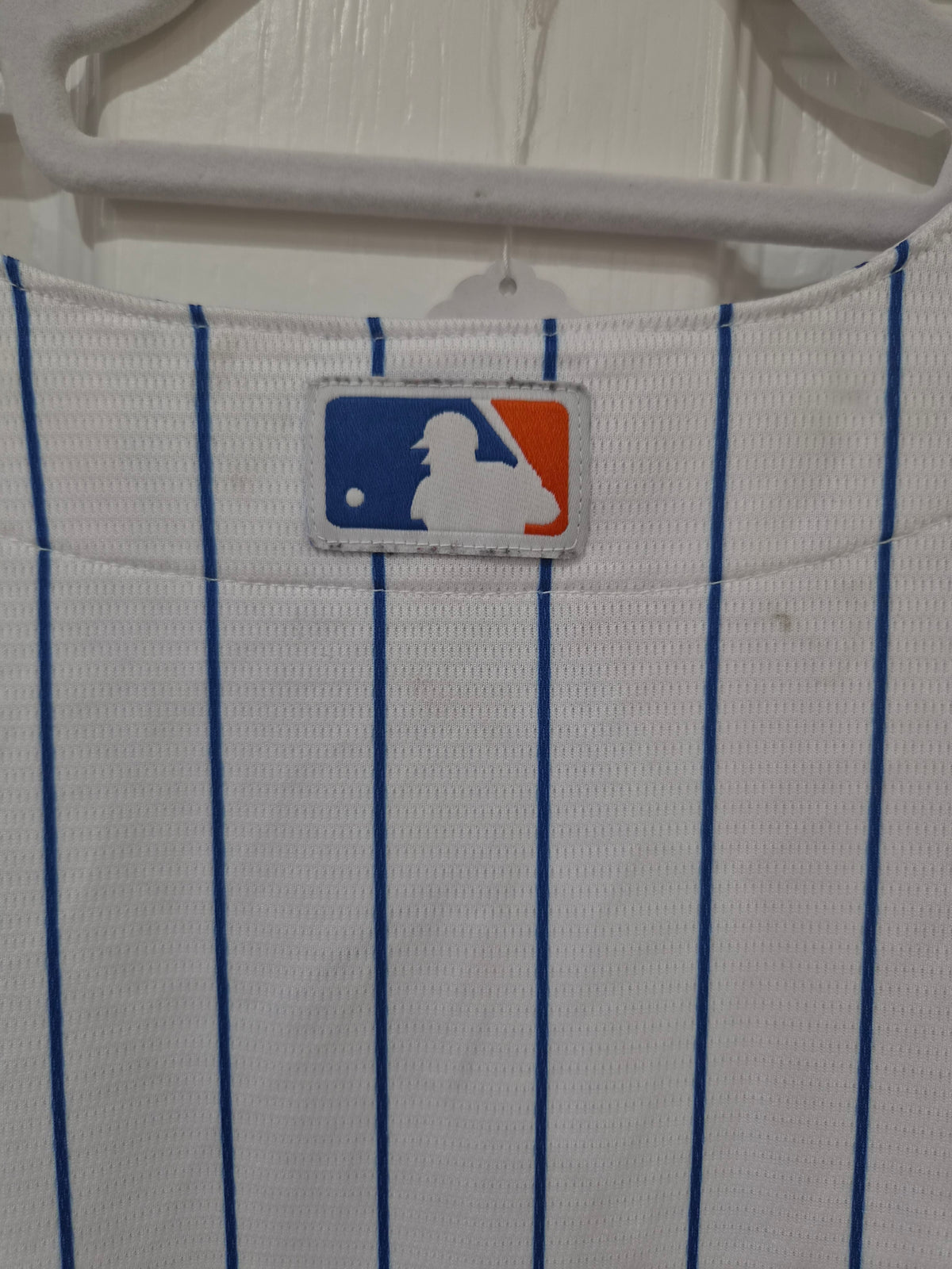 Majestic New York Mets MLB Baseball Jersey, White, Size XL