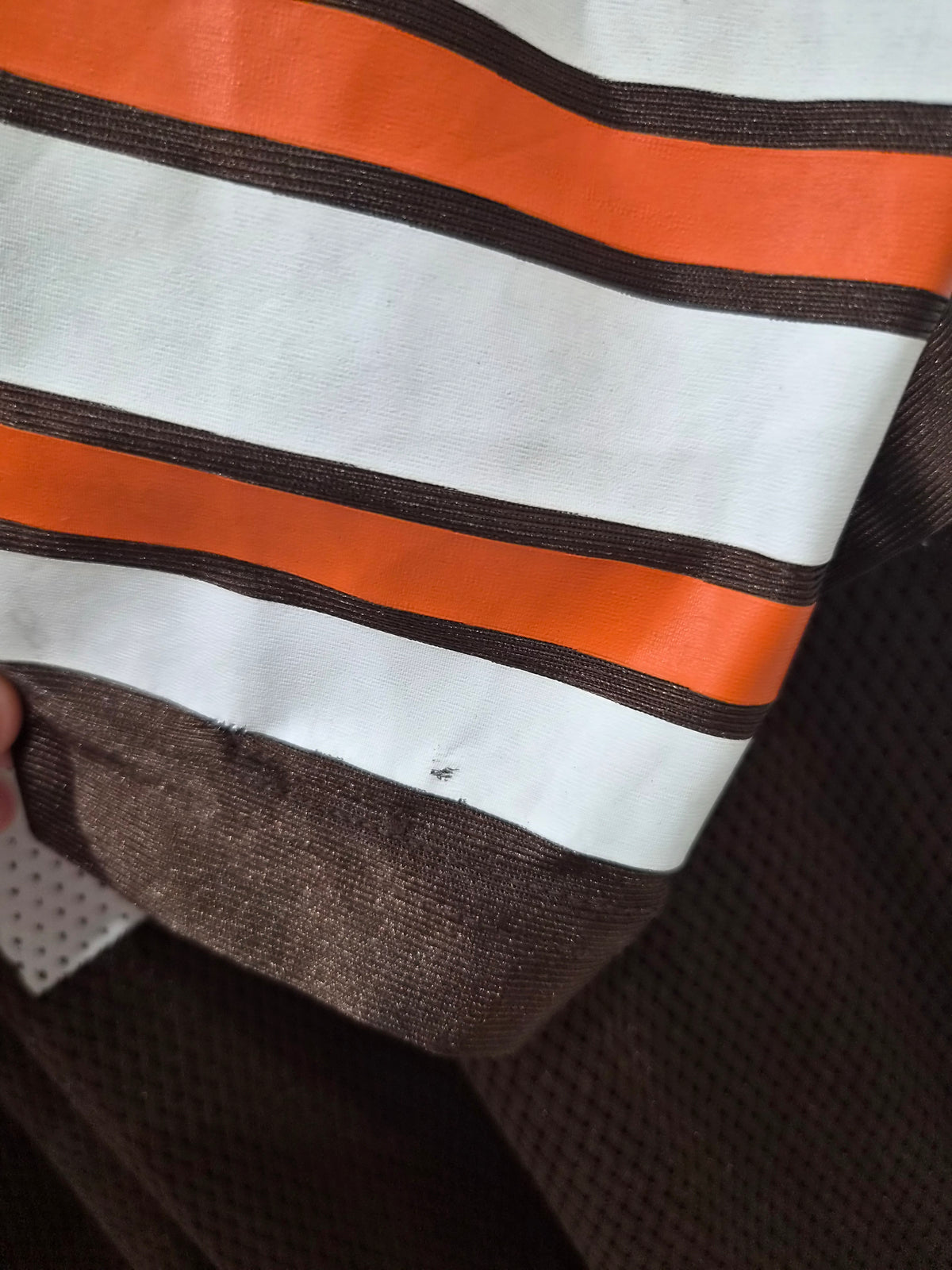 Reebok Cleveland Browns NFL Jersey, #31 Green, Brown, Size XXL