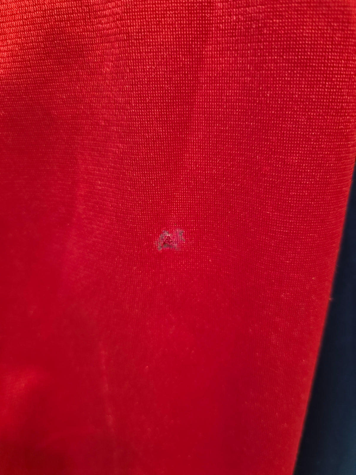 Nike NBA Snap Sideline/Warm Up Track Jacket, Navy/Red, Size XXL