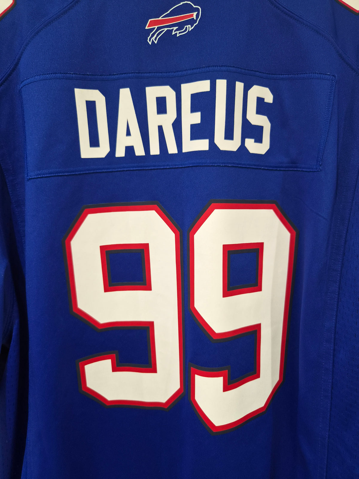Nike Buffalo Bills NFL Jersey, #99 Dareus, Blue, Size Large