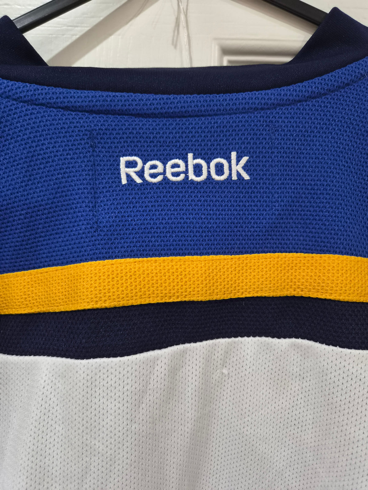 Youth Reebok St Louis Blues NHL Hockey Jersey, White, Size YS/M