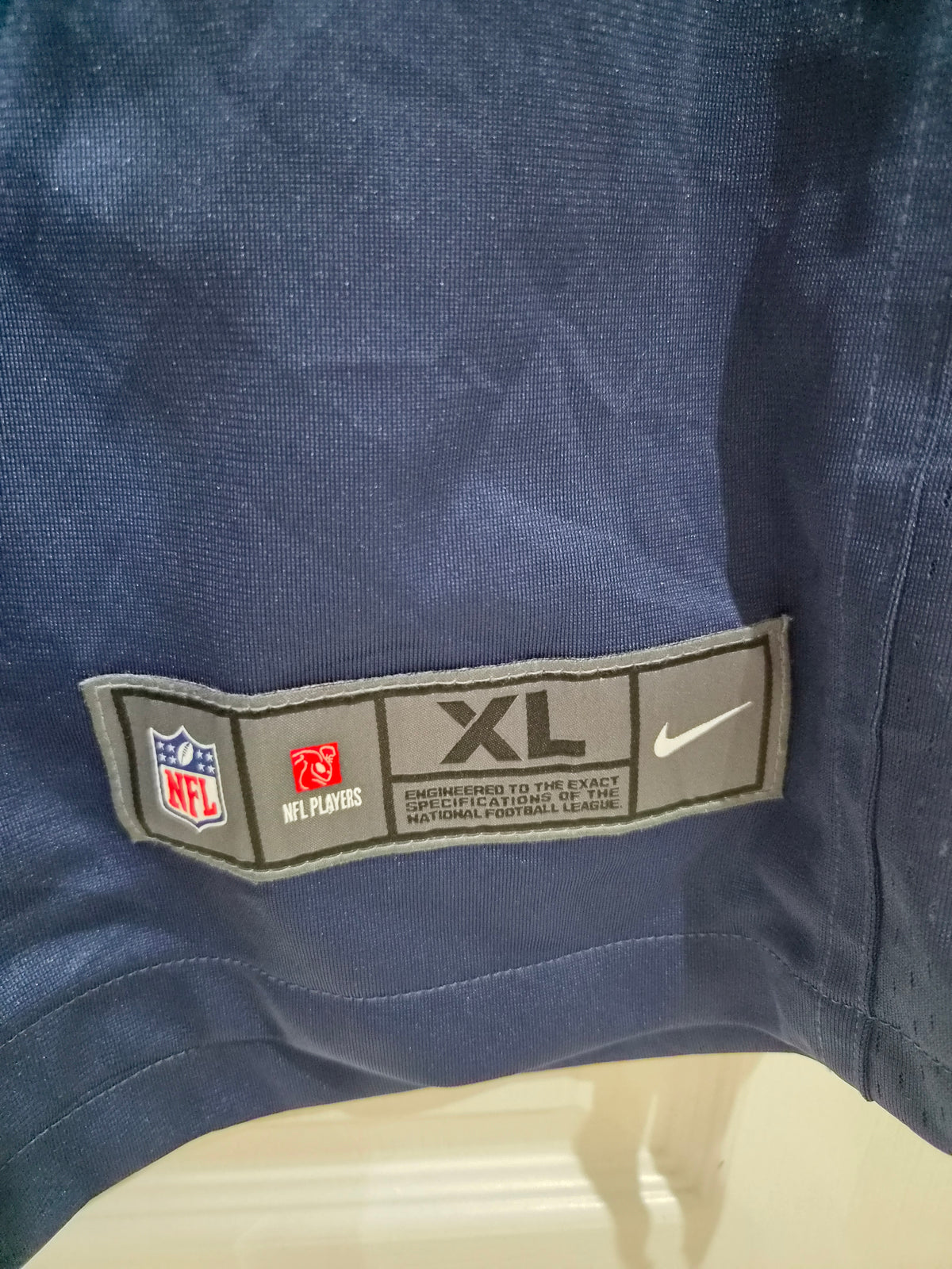 Nike Tennessee Titans NFL Jersey, #11 Brown, Navy, Size XL