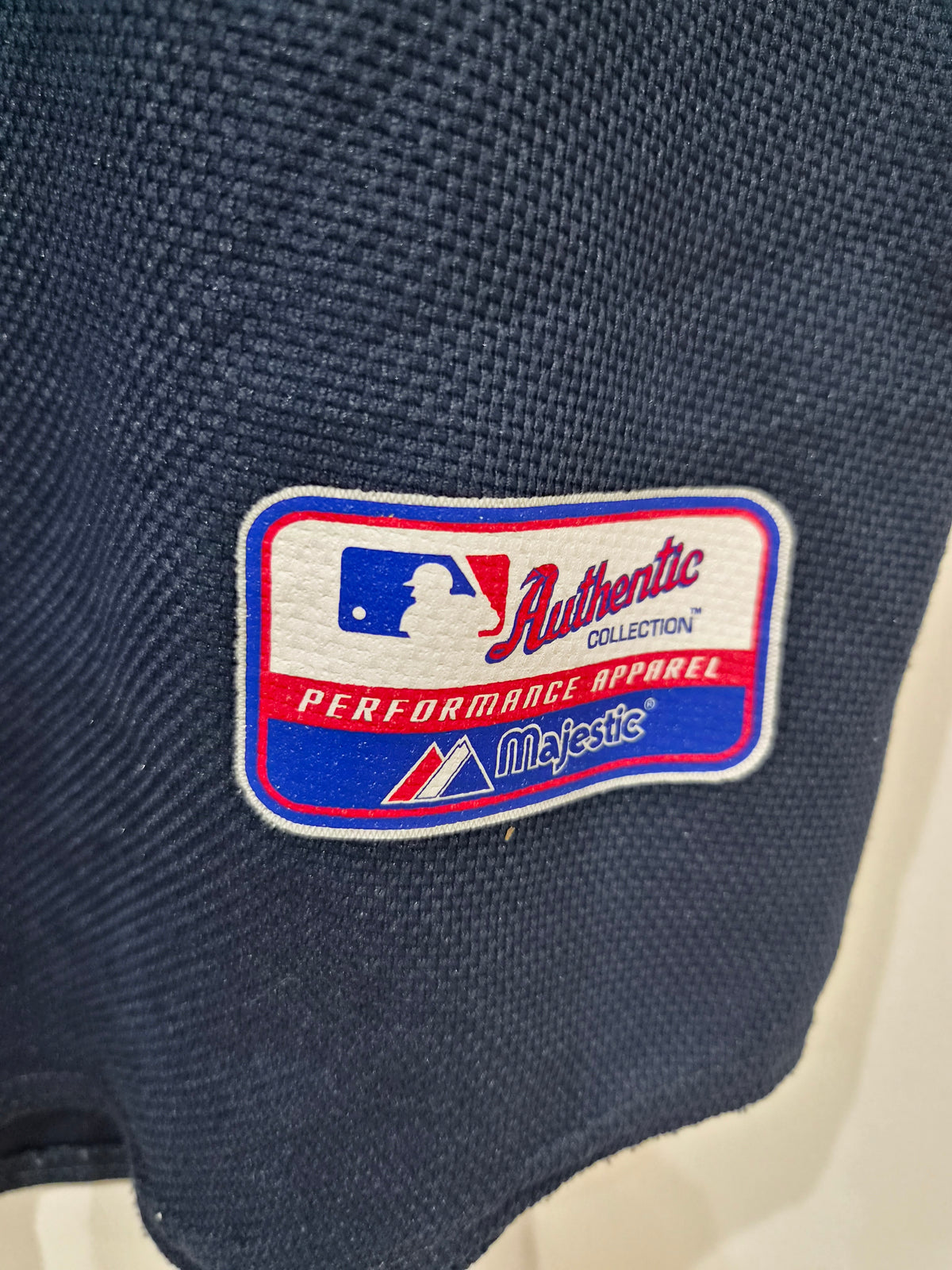 Majestic Seattle Mariners MLB Baseball Jersey, Navy, Size Medium