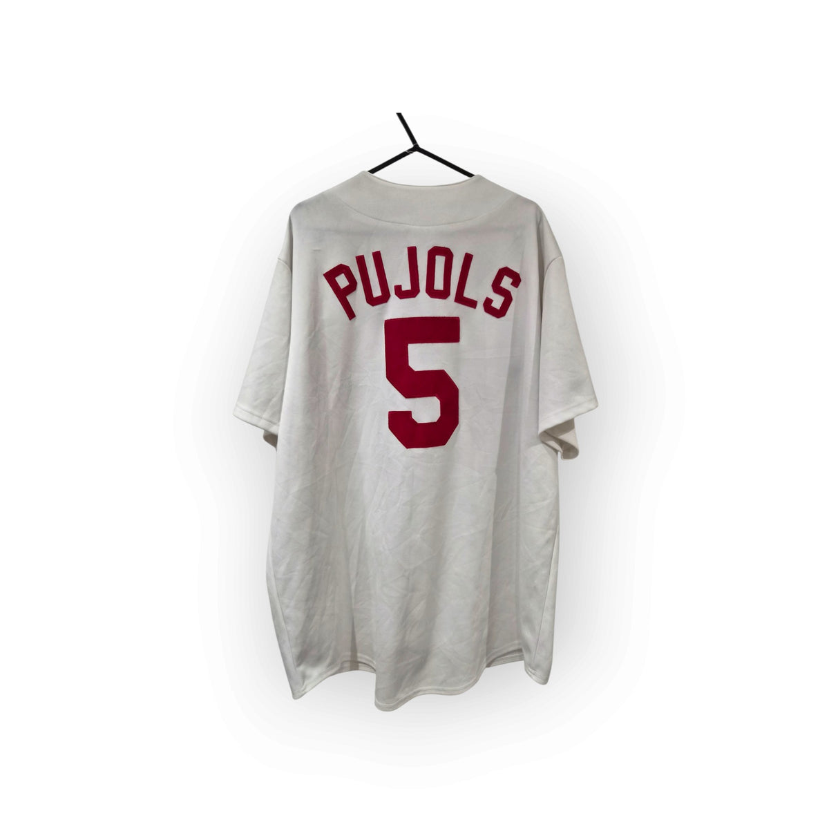 Majestic St Louis Cardinals MLB Baseball Jersey, #5 Pujols, Size XL
