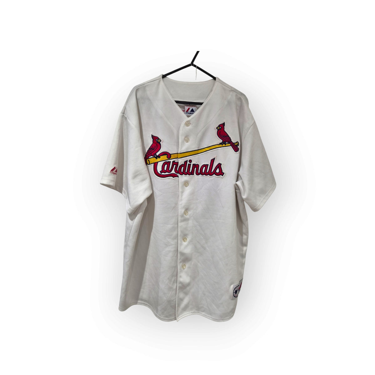 Majestic St Louis Cardinals MLB Baseball Jersey, #5 Pujols, Size XL