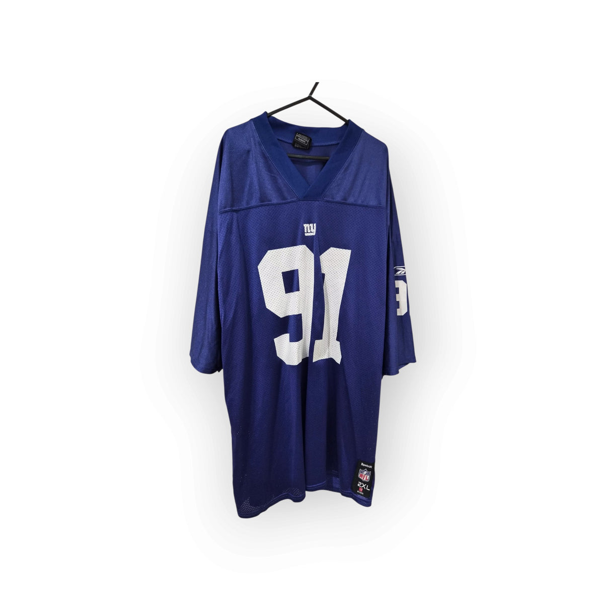 Reebok New York Giants NFL Jersey, #91 Tuck, Blue, Size XXL