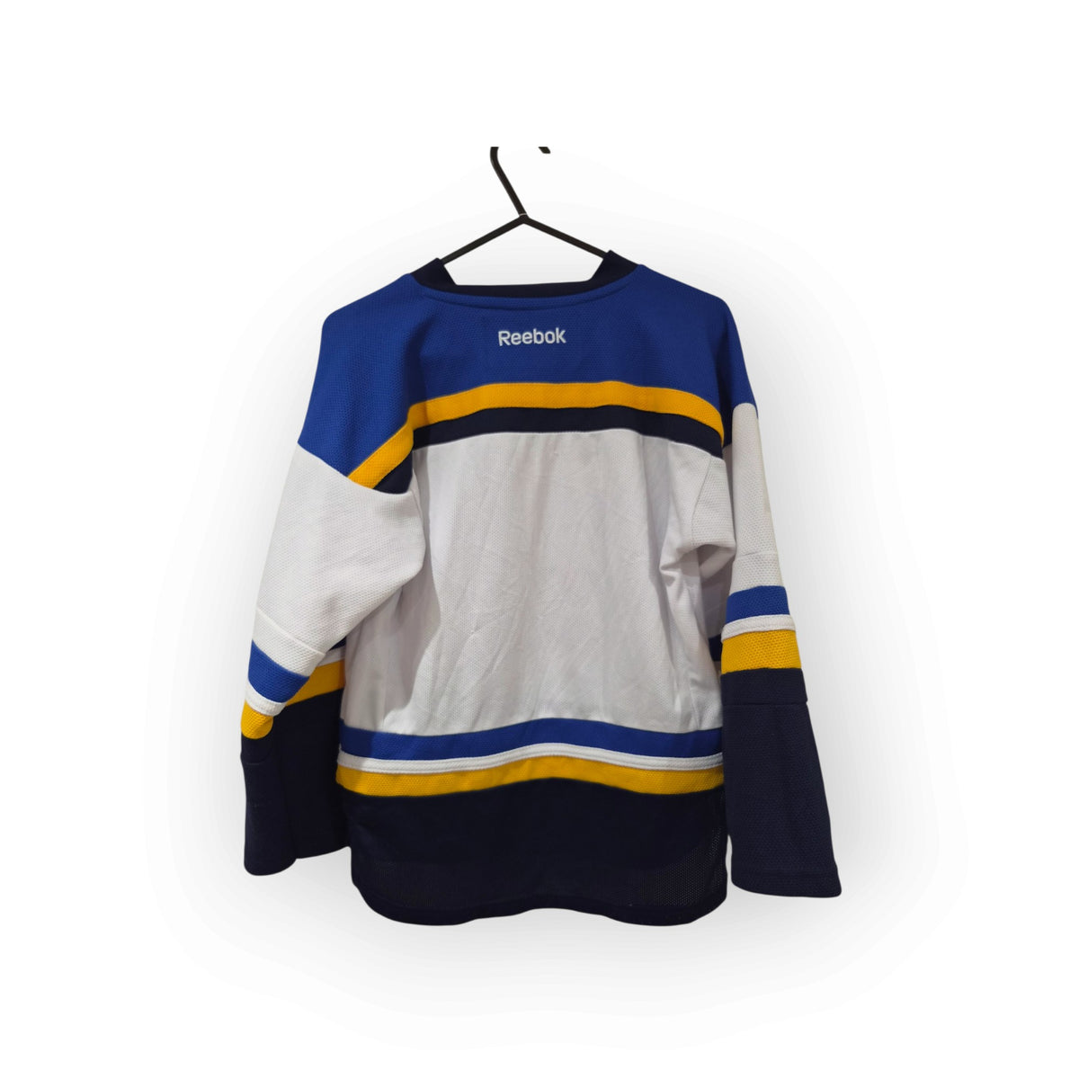 Youth Reebok St Louis Blues NHL Hockey Jersey, White, Size YS/M