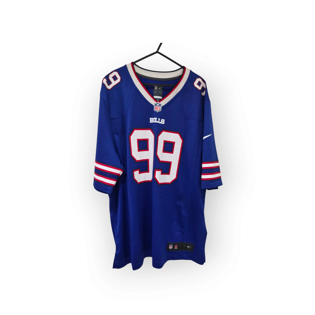 Nike Buffalo Bills NFL Jersey, #99 Dareus, Blue, Size Large