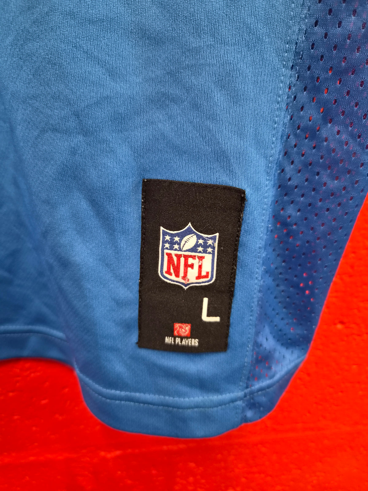 Youth NFL Team Apparel Detroit Lions Jersey, #9 Stafford, Blue, Size YL