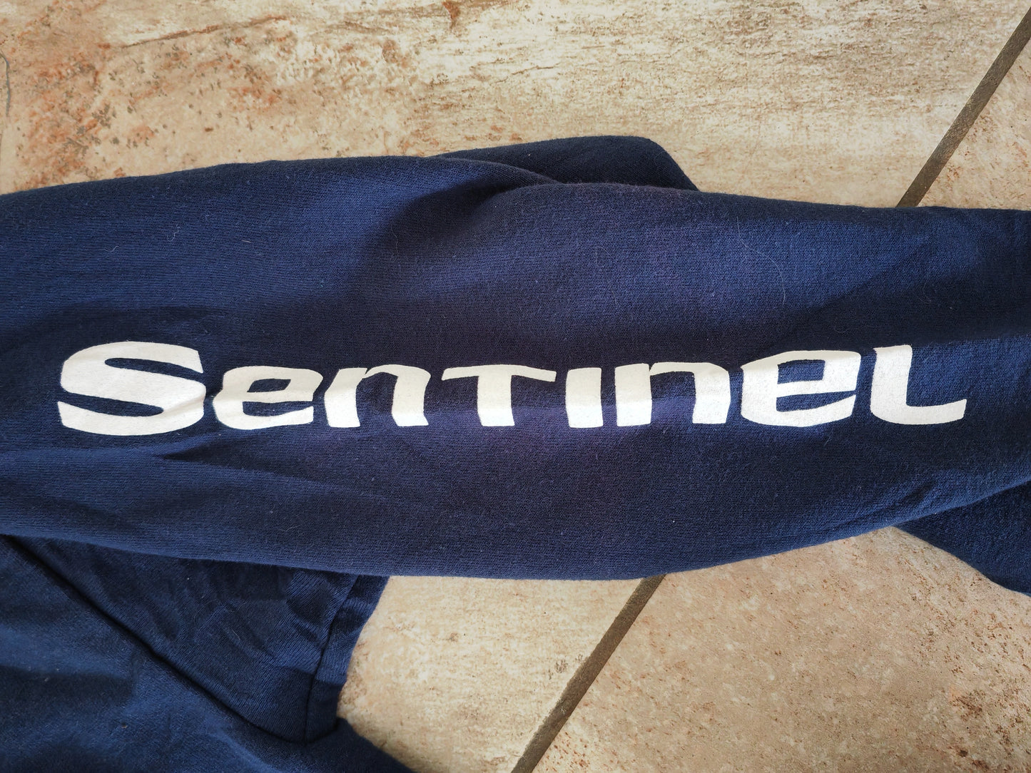 C Port And Company Sentinel Pullover Hoodie, Blue, Size Large