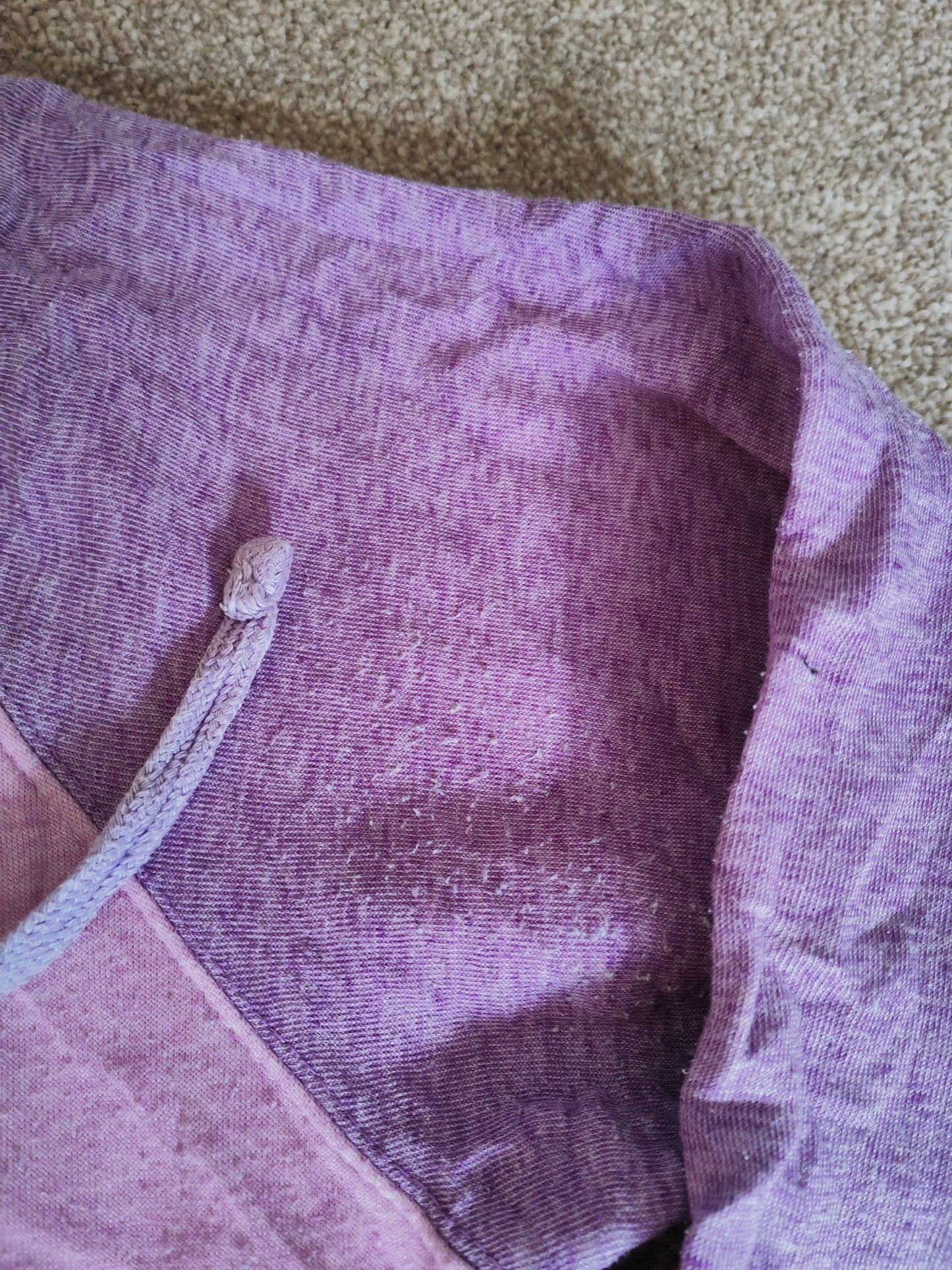 Six Flags Discovery Kingdom Pullover Hoodie, Purple, Size Small