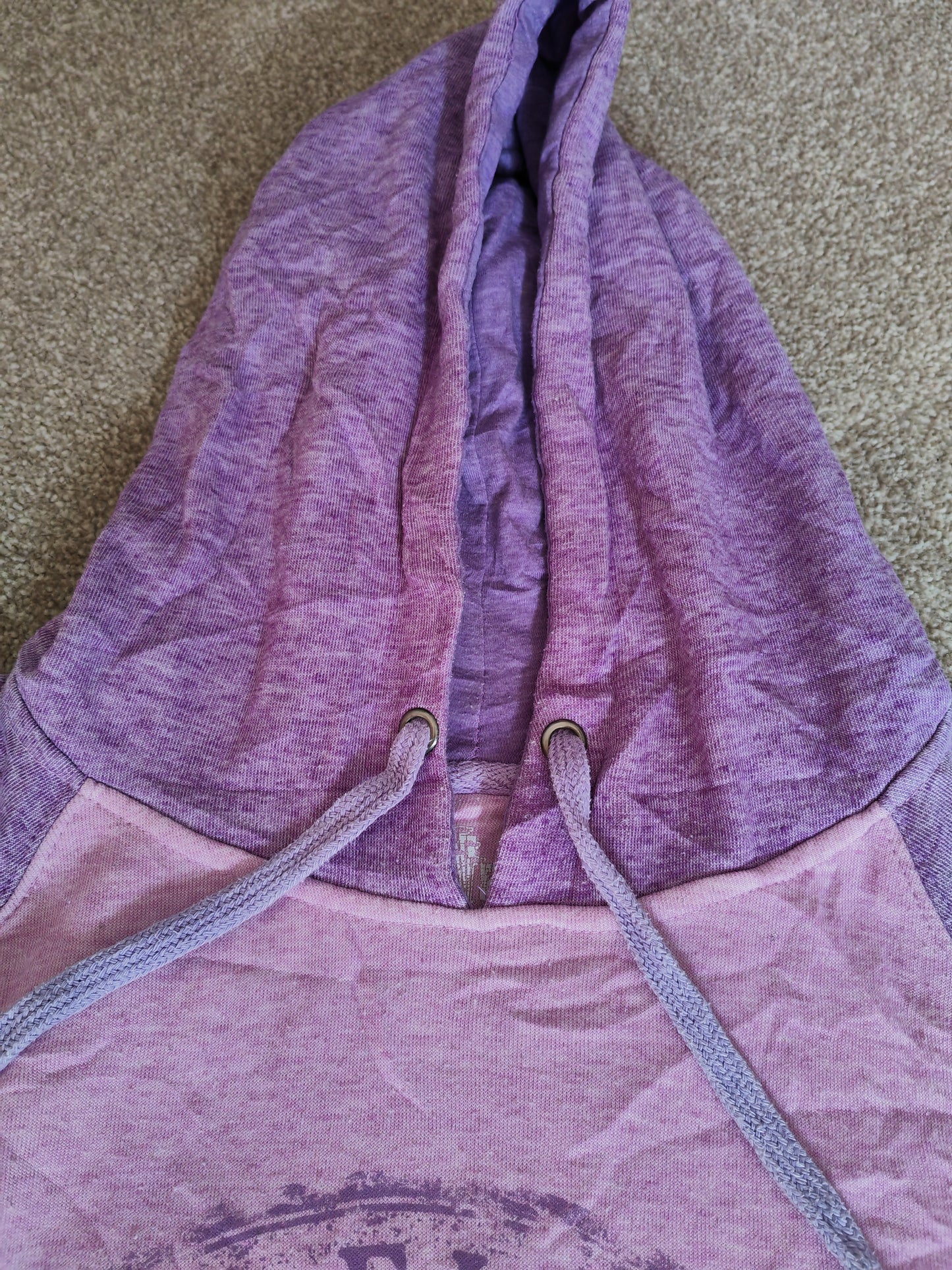 Six Flags Discovery Kingdom Pullover Hoodie, Purple, Size Small