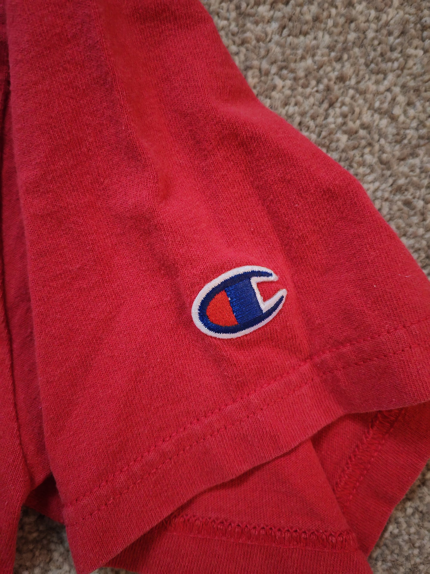 Champion Fresno State Bulldogs NCAA  T-shirt, Red, Size Medium