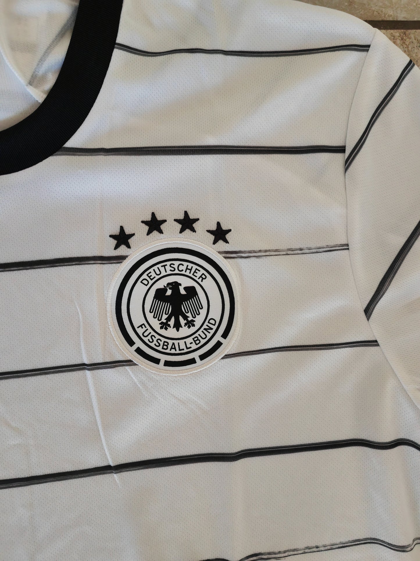 Adidas Germany Home Football Shirt, White, Size XL