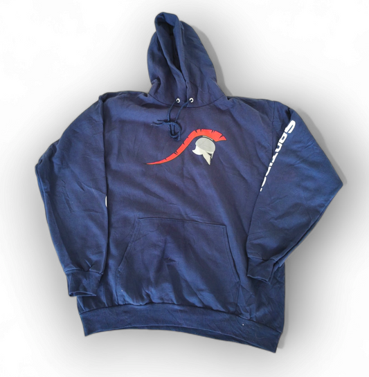 C Port And Company Sentinel Pullover Hoodie, Blue, Size Large