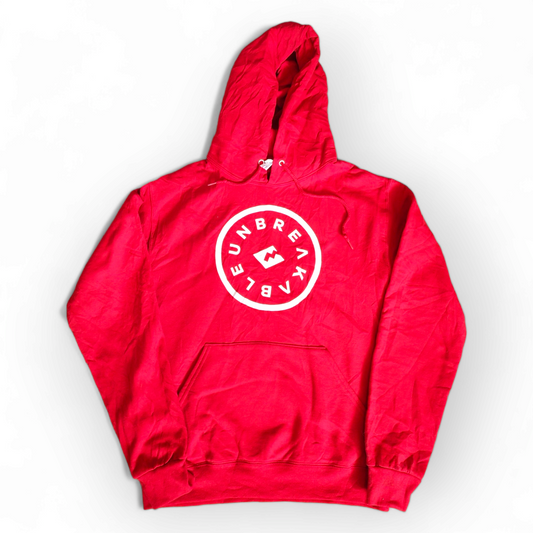 Jerzees Unbreakable Pullover Hoodie, Red, Size Small