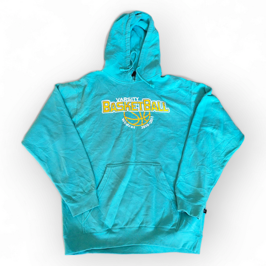 Pennant Sportswear Varsity Basketball Wildcat 2010-11 Pullover Hoodie, Blue, Medium
