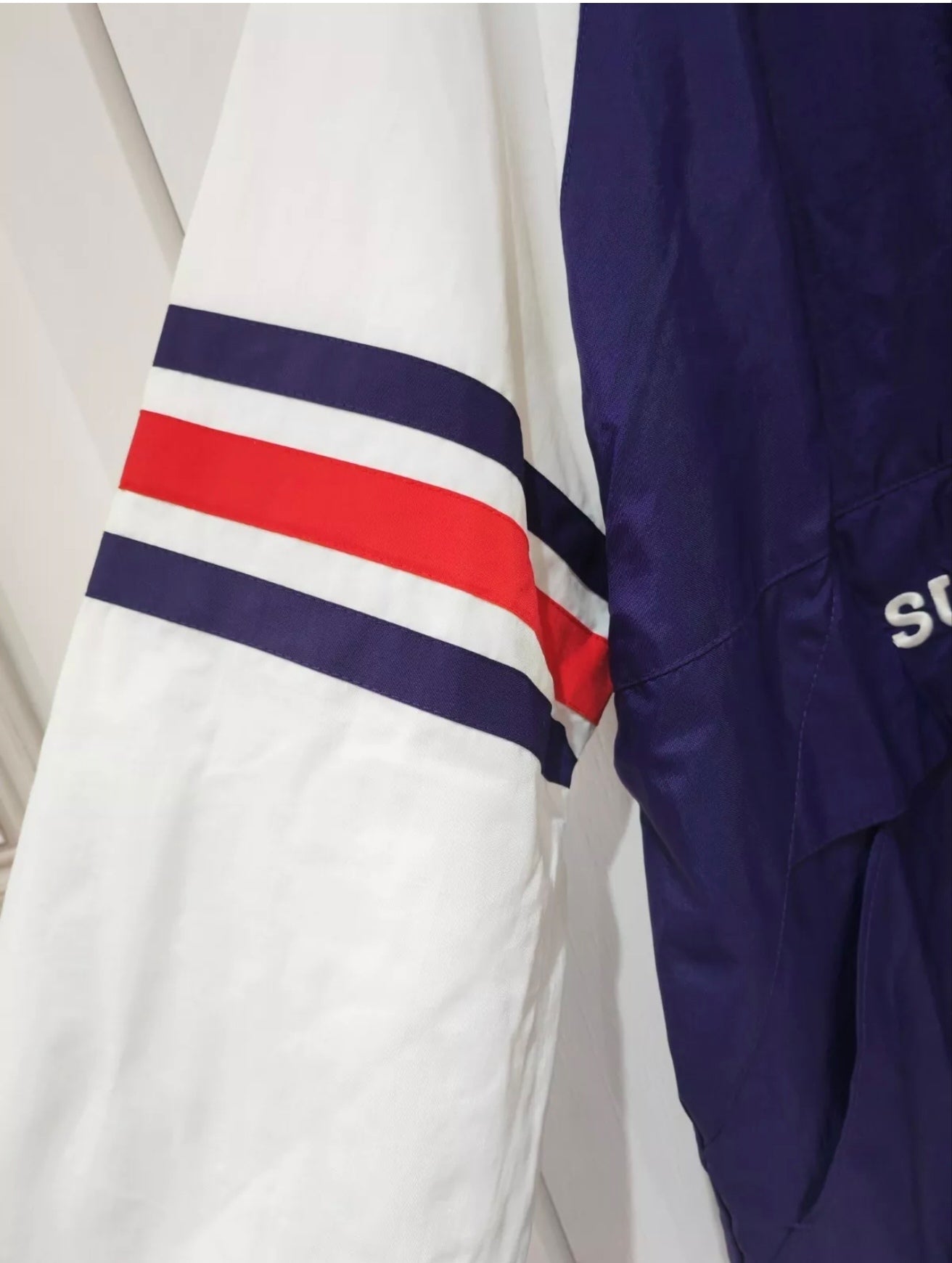 Brand New Starter Super Bowl LVIII 1/4 Zip Jacket, Purple, Size Large