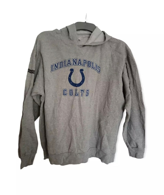 Women's NFL Indianapolis Colts lightweight hoodie, grey, size XL