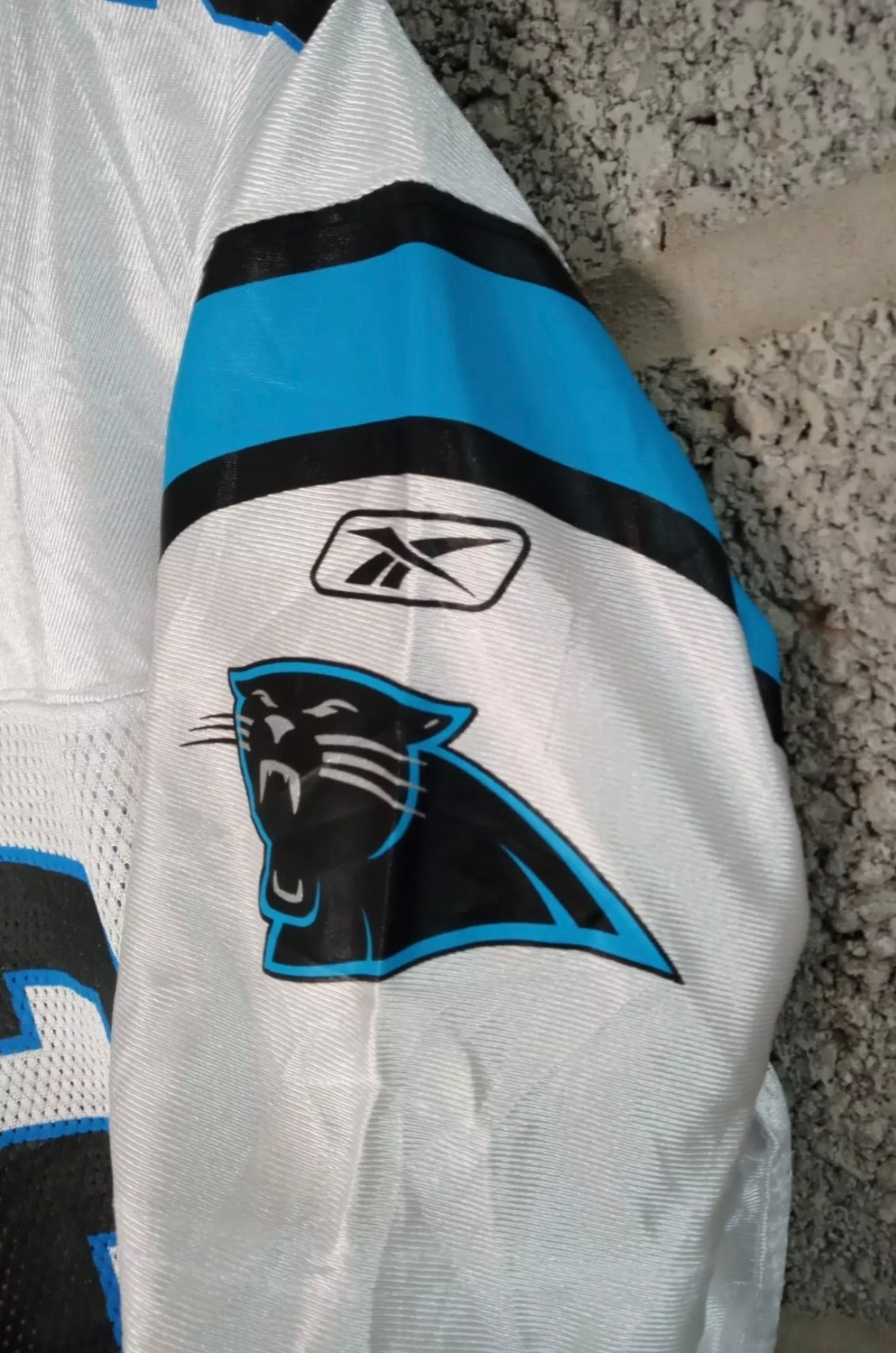 Women's Reebok Carolina Panthers NFL jersey, #2 Clausen, white, size Medium
