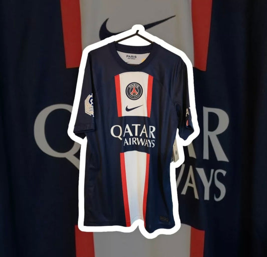 Nike Paris Saint-Germain Home Football Shirt, #17 Chechev, Blue, Size Medium