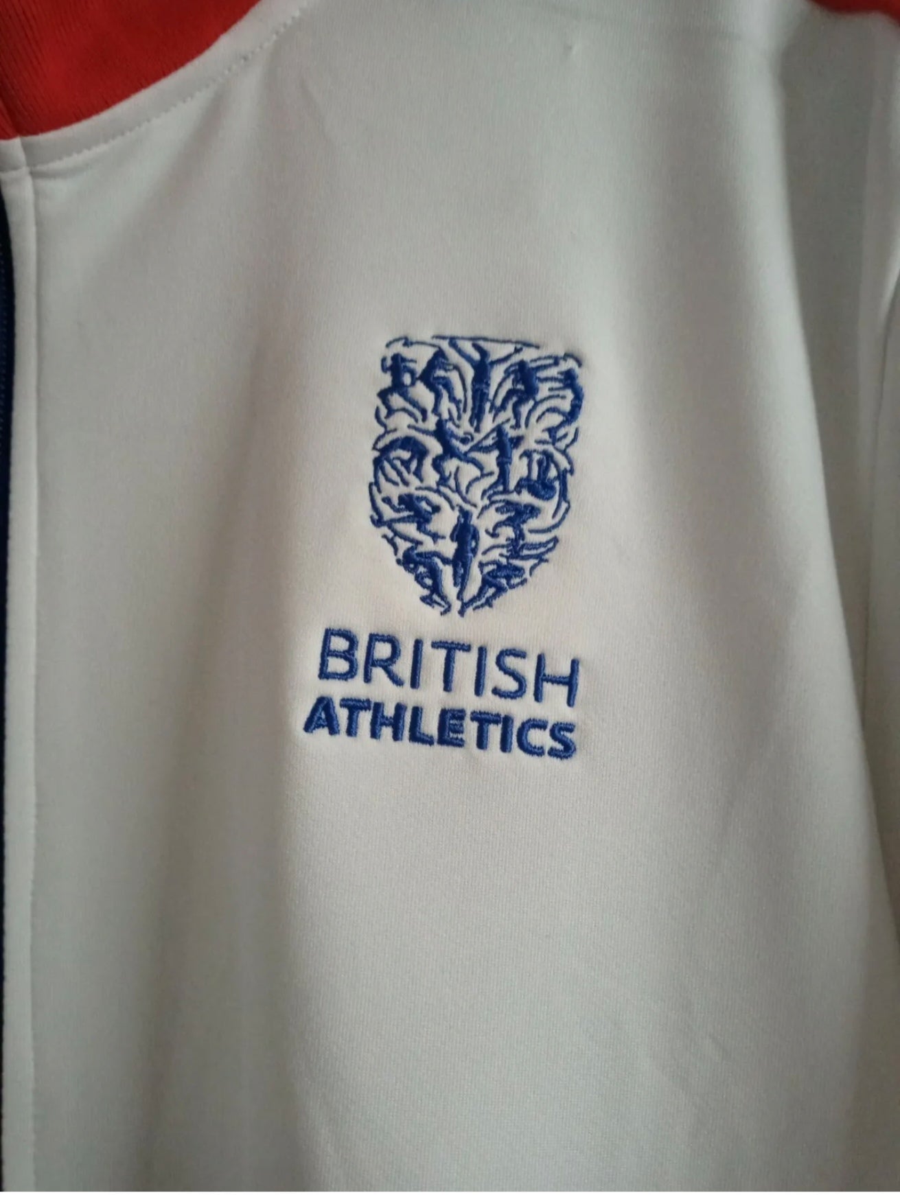 Nike Women's British Athletics Full Zip Tracksuit Top, Size Large