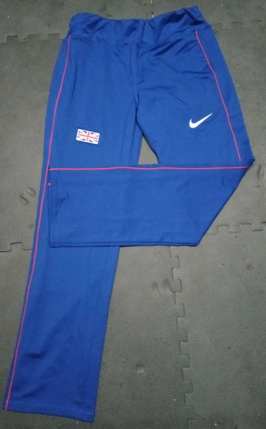 Womens Nike British Athletics Training Bottoms, Blue, Size ML