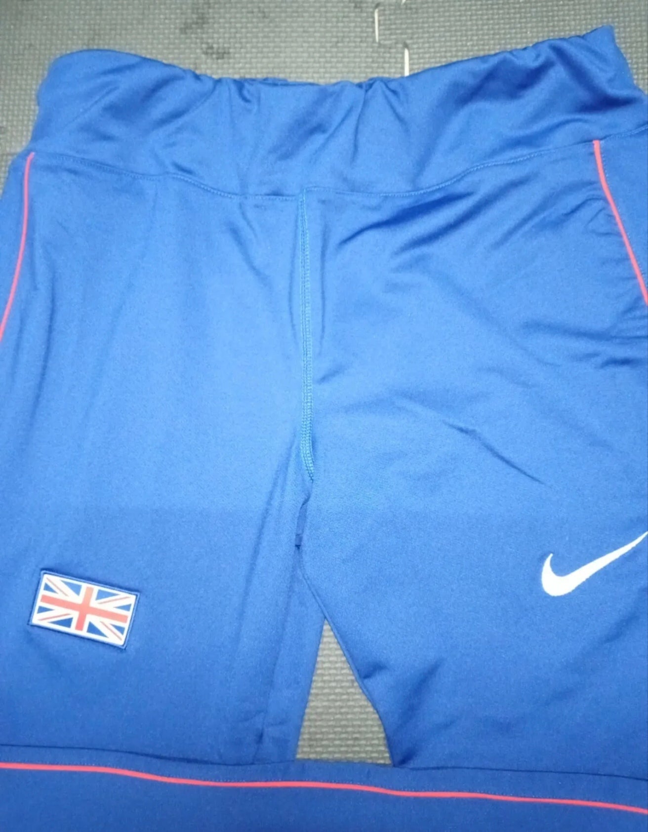 Womens Nike British Athletics Training Bottoms, Blue, Size ML