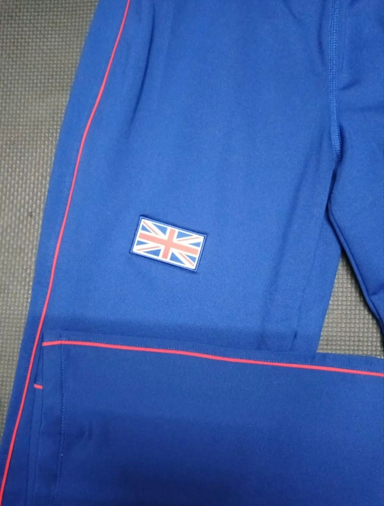 Womens Nike British Athletics Training Bottoms, Blue, Size ML