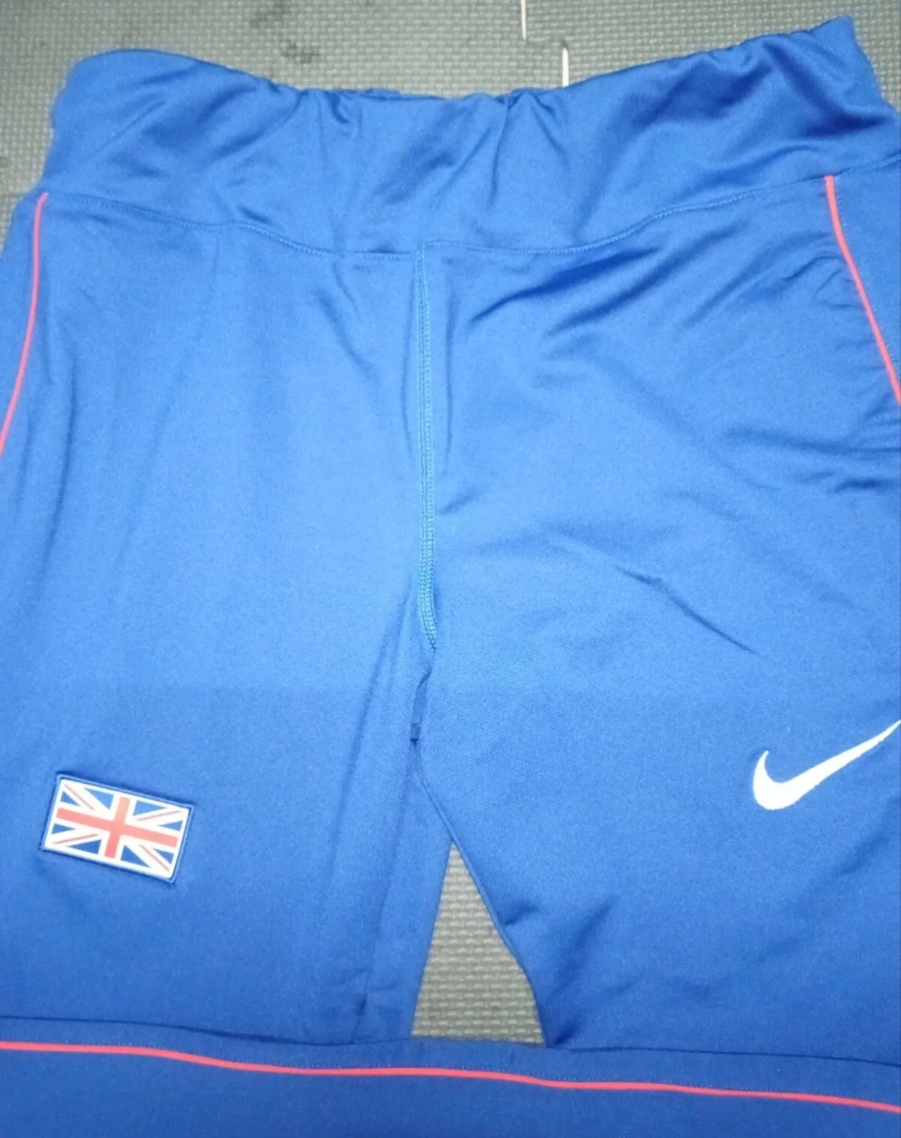 Women's Nike British Athletics Training Bottoms, Blue, Size Large