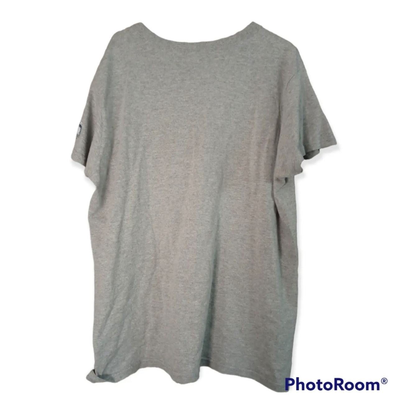 Women's Adidas Boston Marathon big logo t shirt, grey, size XL