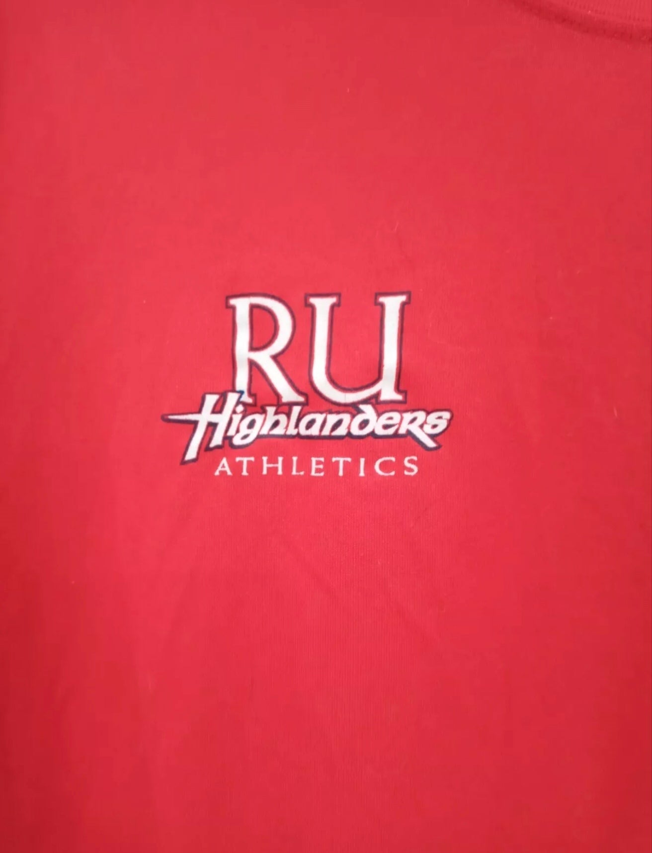 Nike Radford Highlanders NCAA t shirt, red, size Medium