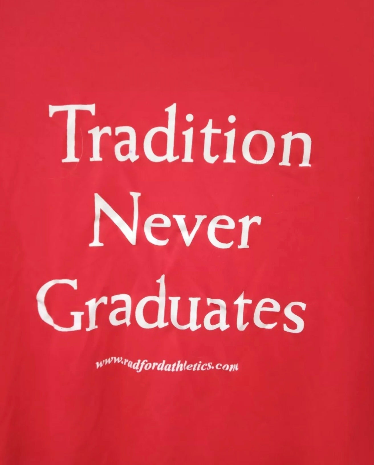 Nike Radford Highlanders NCAA t shirt, red, size Medium