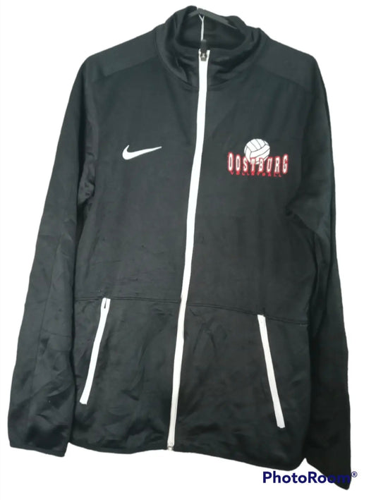 Men's Nike Dri-Fit Oostburg Volleyball full zip track top, black, Size Small