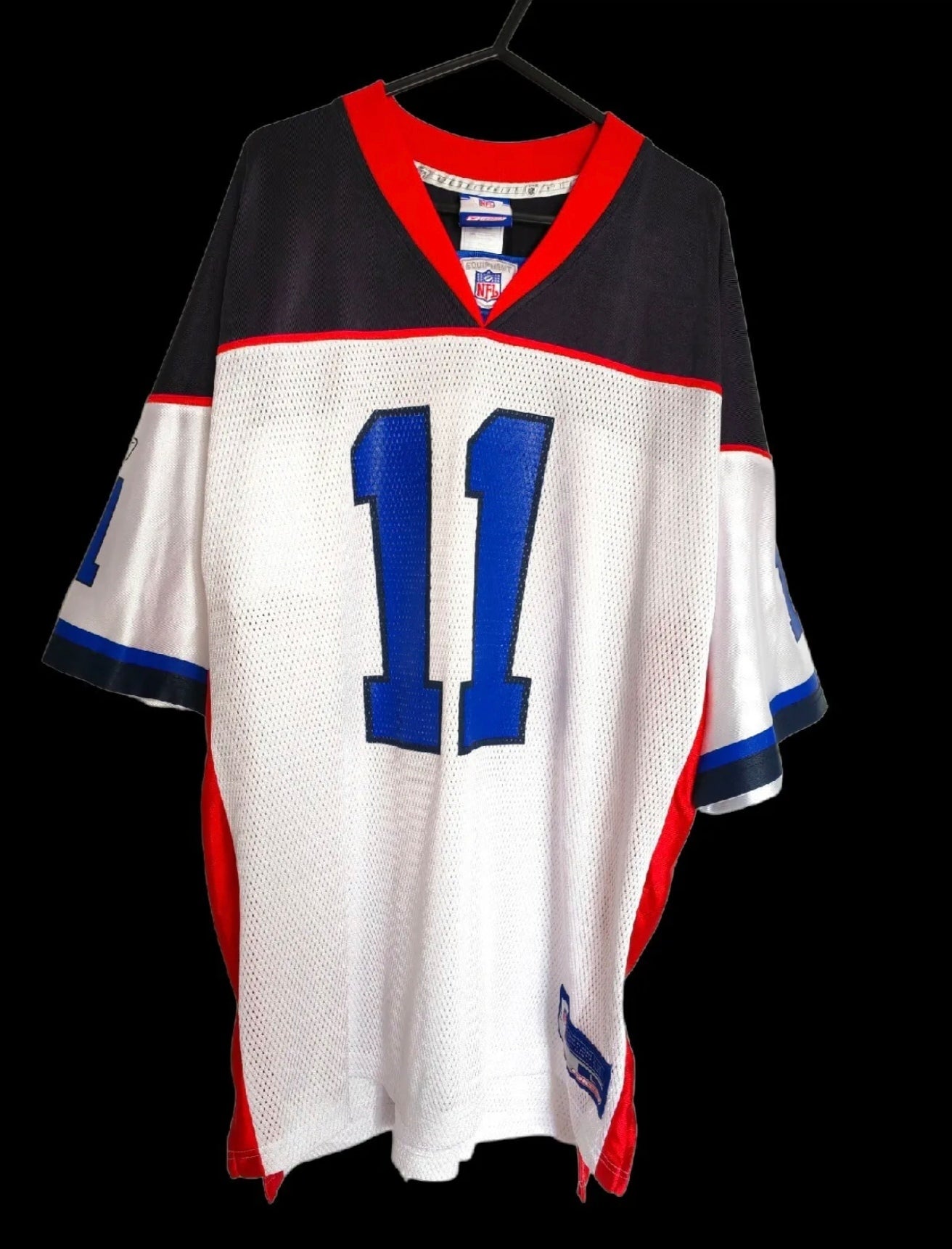 Reebok Buffalo Bills NFL Jersey, #11 Bledsoe, White, Size Large
