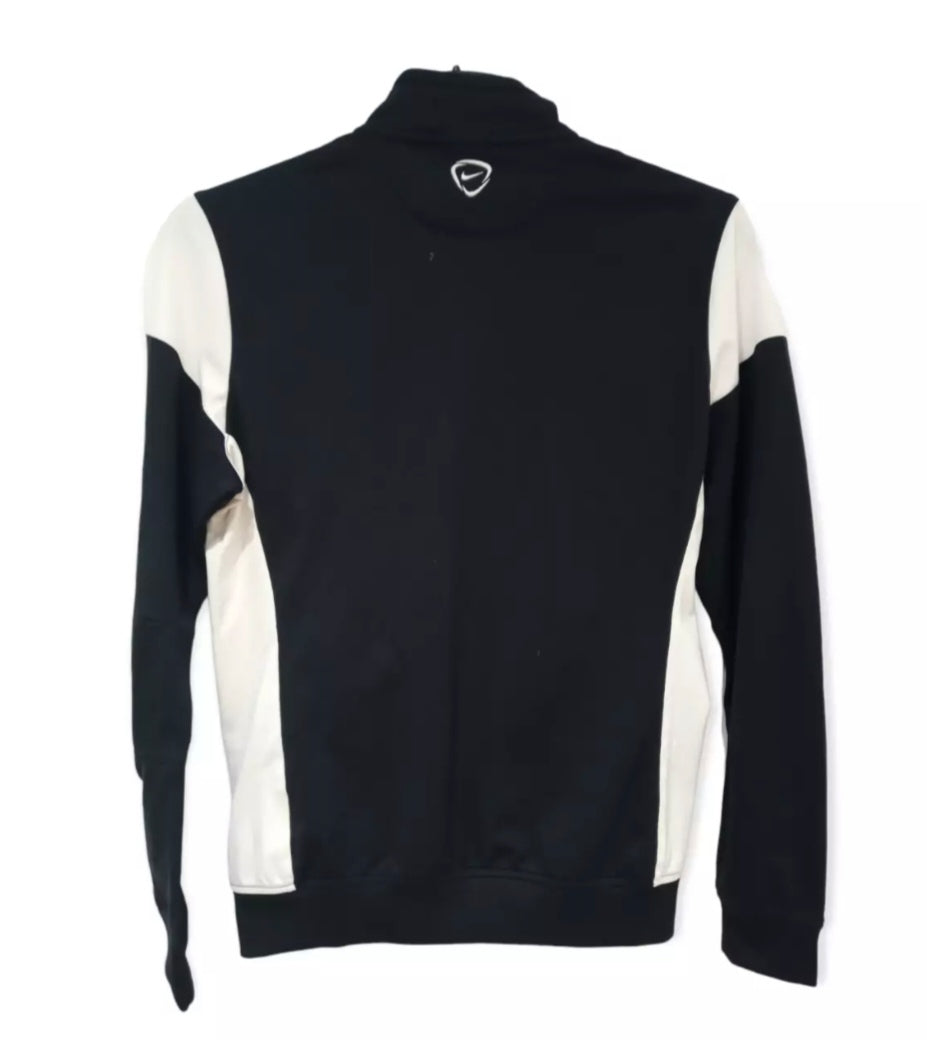 Youth Nike Montevallo Soccer full zip tracksuit top, black, size  YM