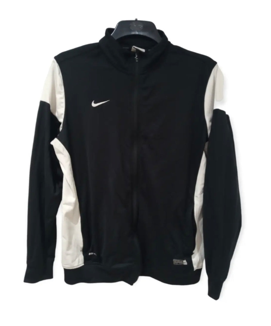 Nike Football full zip tracksuit top, black, size XL