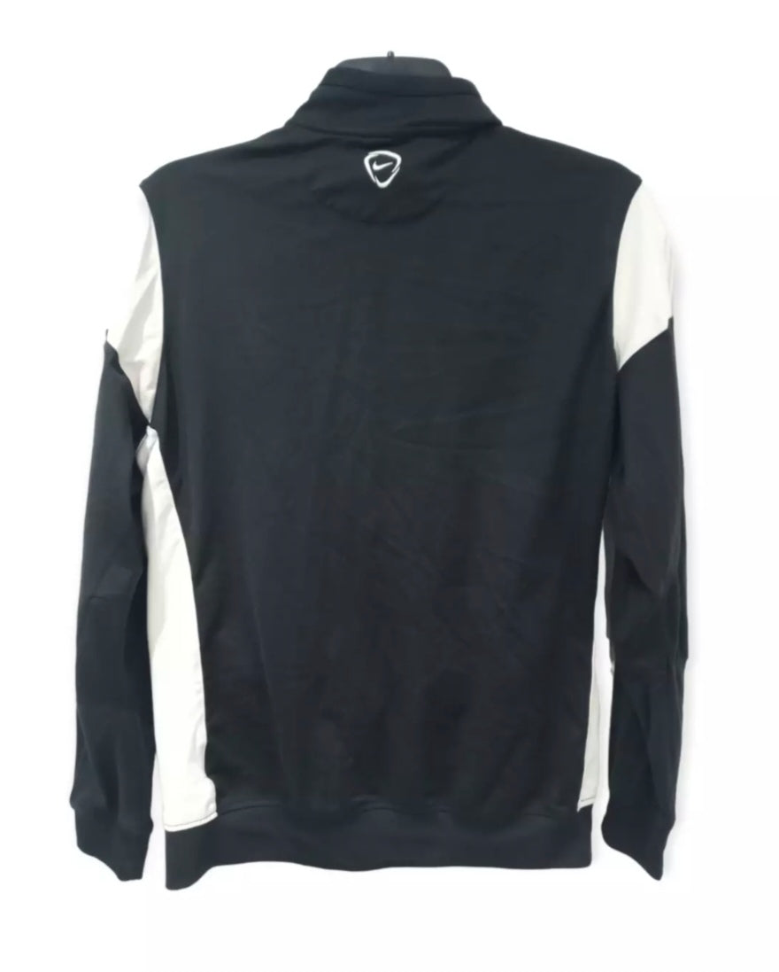 Nike Football full zip tracksuit top, black, size XL